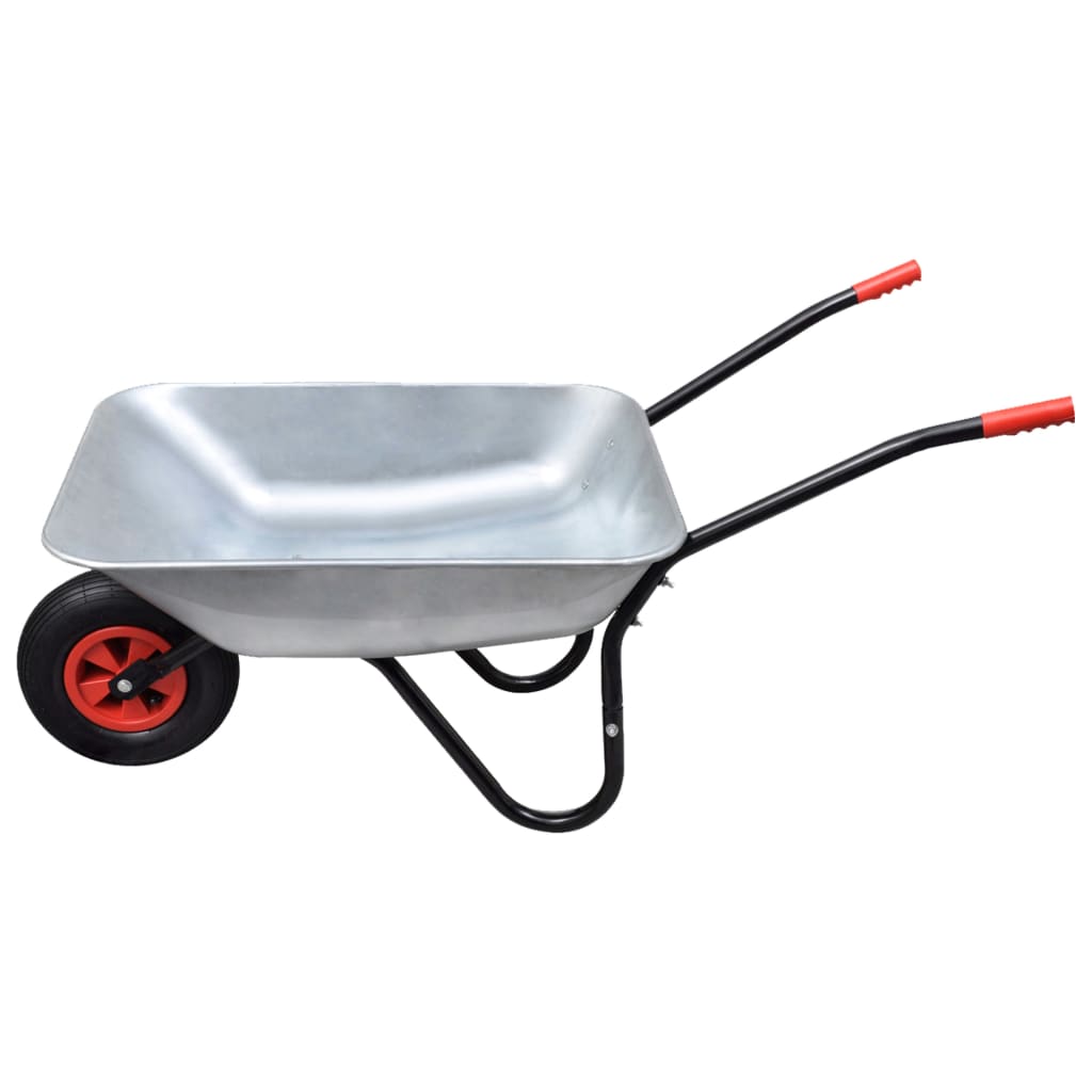 80 L Single Wheel Garden Wheelbarrow