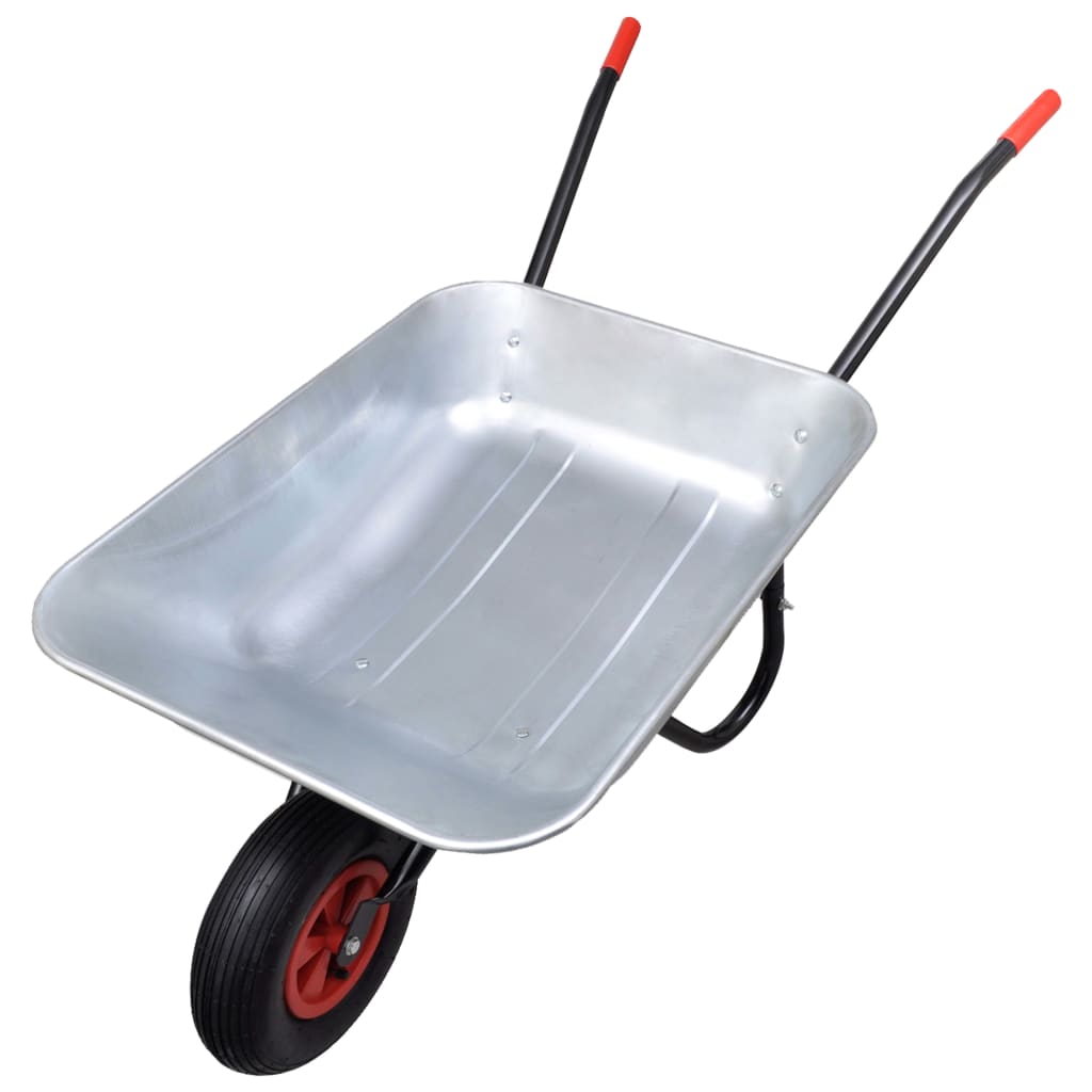 80 L Single Wheel Garden Wheelbarrow