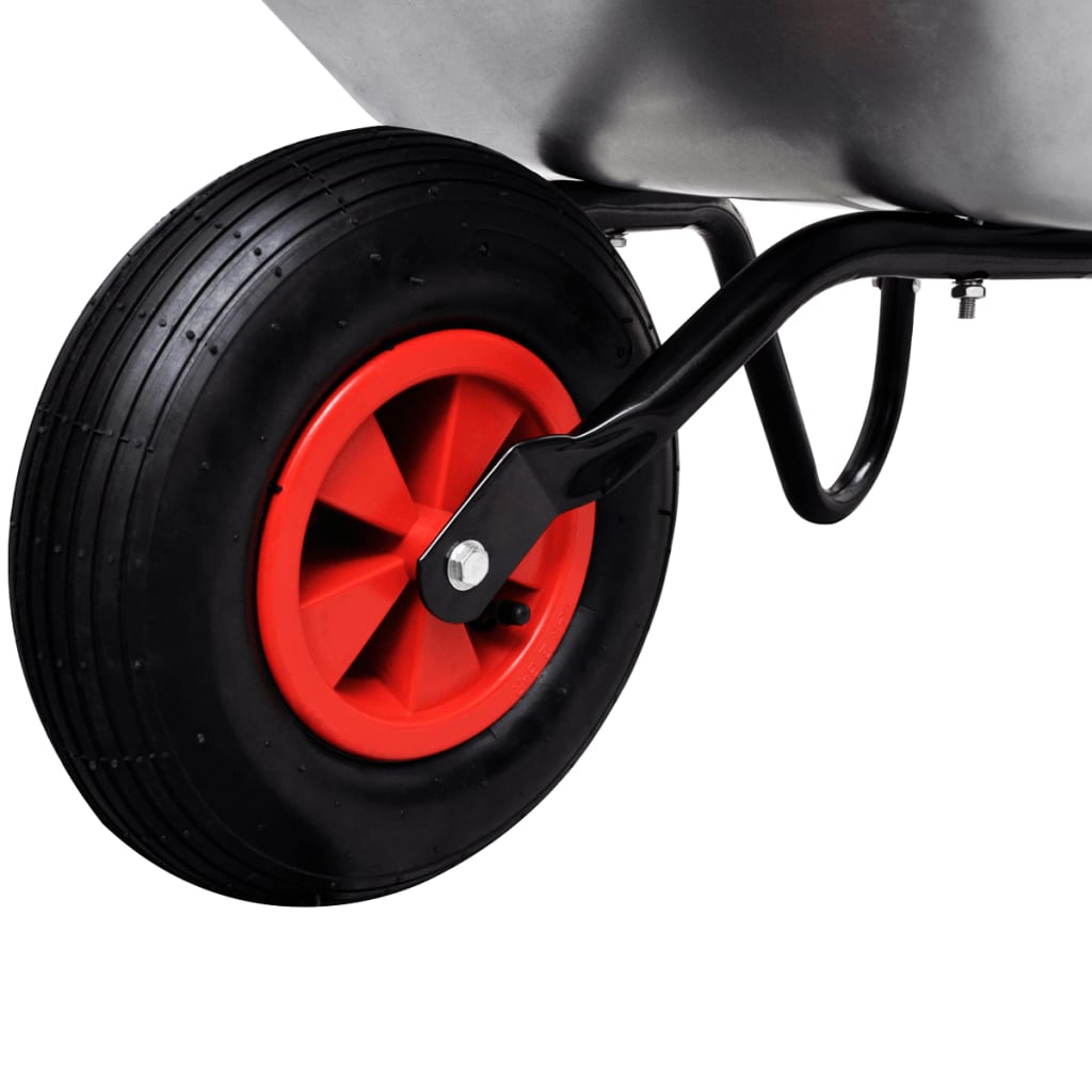 80 L Single Wheel Garden Wheelbarrow