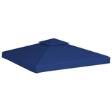 Recouvrement de remplacement d'auvent 310 g/m² 3x3 m Bleu foncé