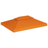 Recouvrement de remplacement d'auvent 310 g/m² Orange 3x4 m