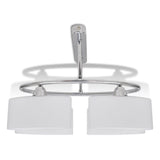 Ceiling light with glass shade for 4 E14 bulbs