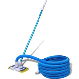 Aspirateur de piscine avec manche télescopique et tuyau