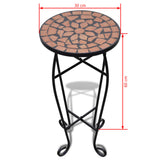 Table d'appoint Mosaïque Terre cuite