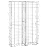 Gabion basket with lid Galvanized wire 150x100x30 cm