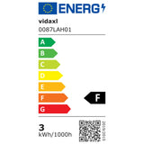 LED-Wandleuchte mit Sensor aus Edelstahl, zylindrische Form, Schwarz