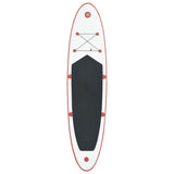 Red and White Inflatable SUP Board Set