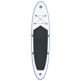 Blue and White Inflatable SUP Board Set