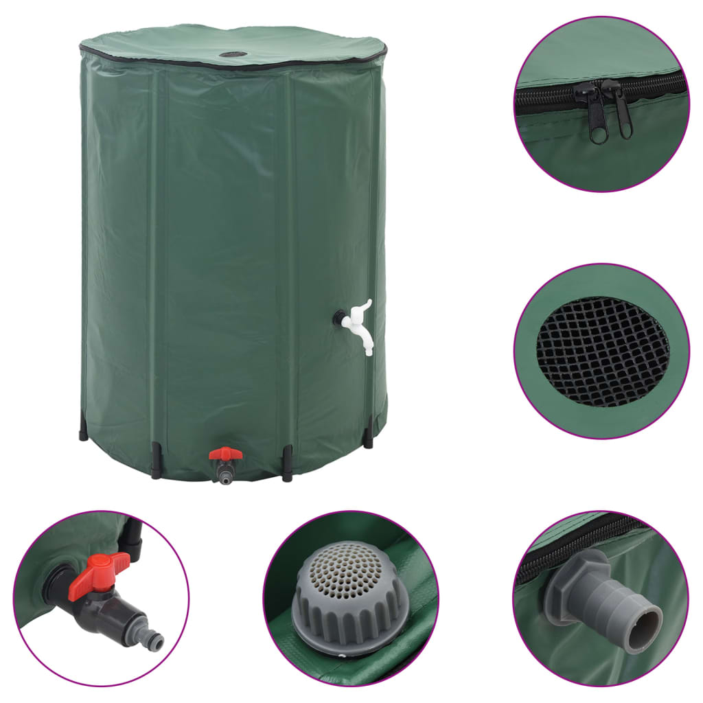 250 L foldable rainwater tank