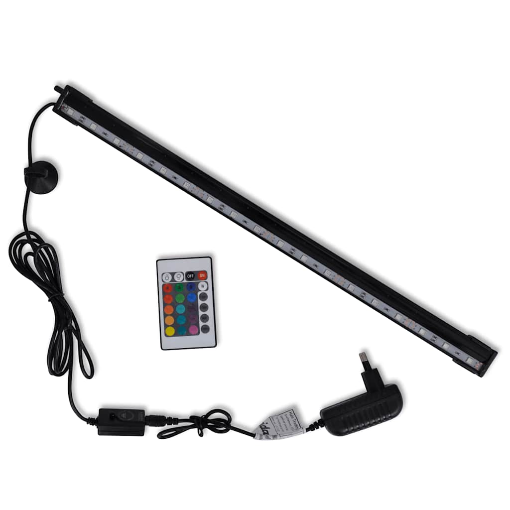 Lampe LED de bulles d'aquarium RVB 48 cm