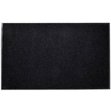 Tapis d'entrée Noir PVC 90 x 60 cm