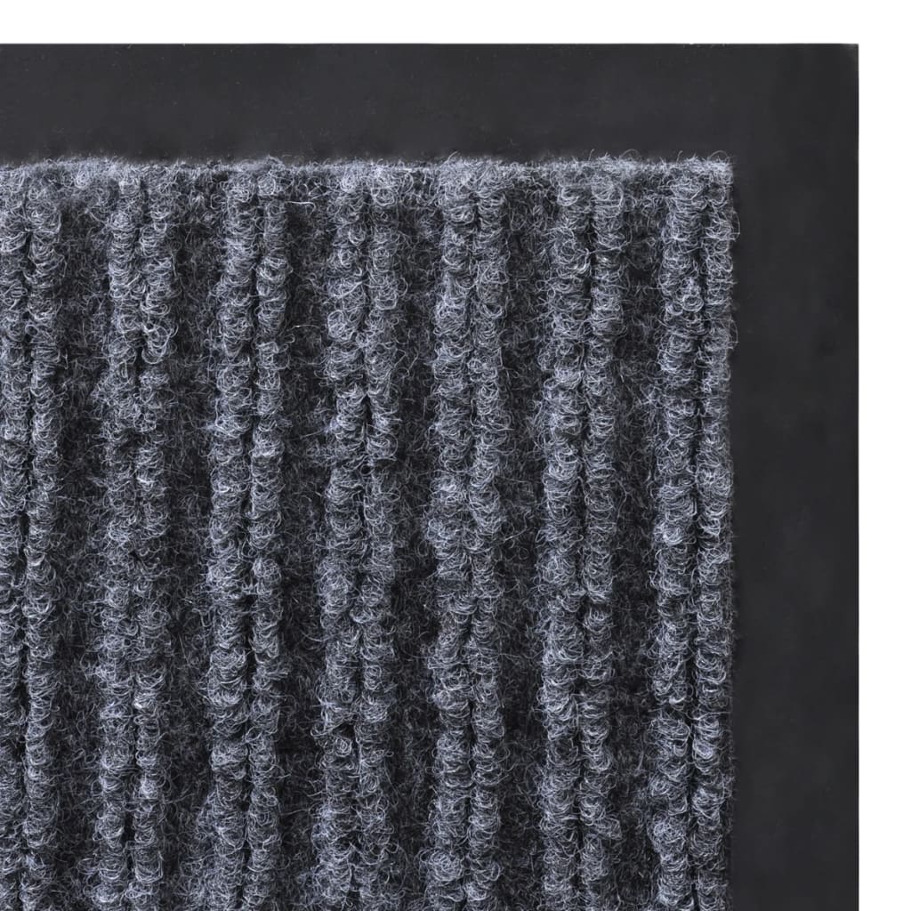 Tapis d'entrée PVC Gris 90 x 120 cm