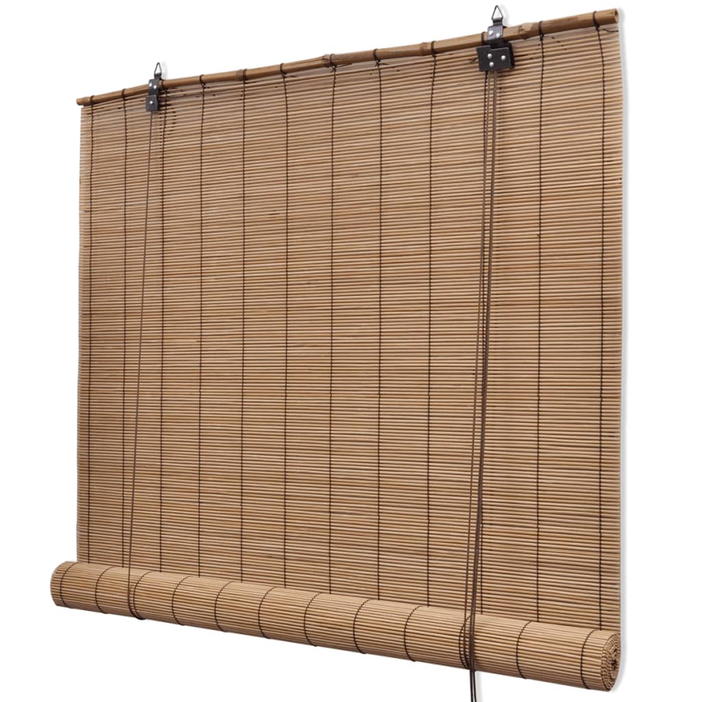 Store roulant Bambou Marron 120x160 cm