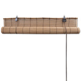 Store roulant Bambou Marron 150x220 cm