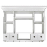 Armoire murale de cuisine en bois Blanc