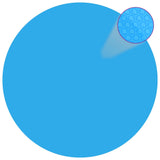 Couverture de piscine ronde 488 cm PE Bleu