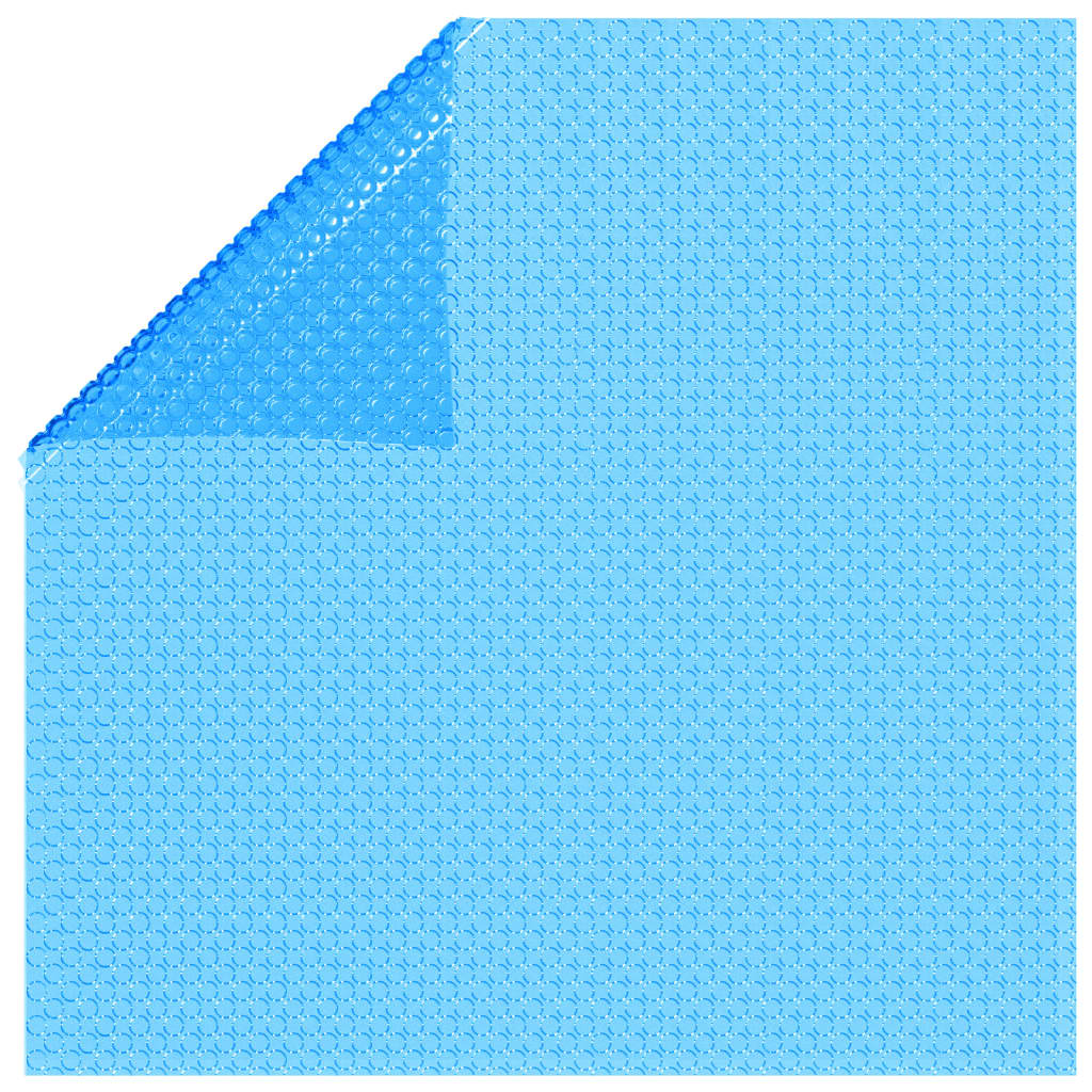 Bâche de piscine rectangulaire 732 x 366 cm PE Bleu