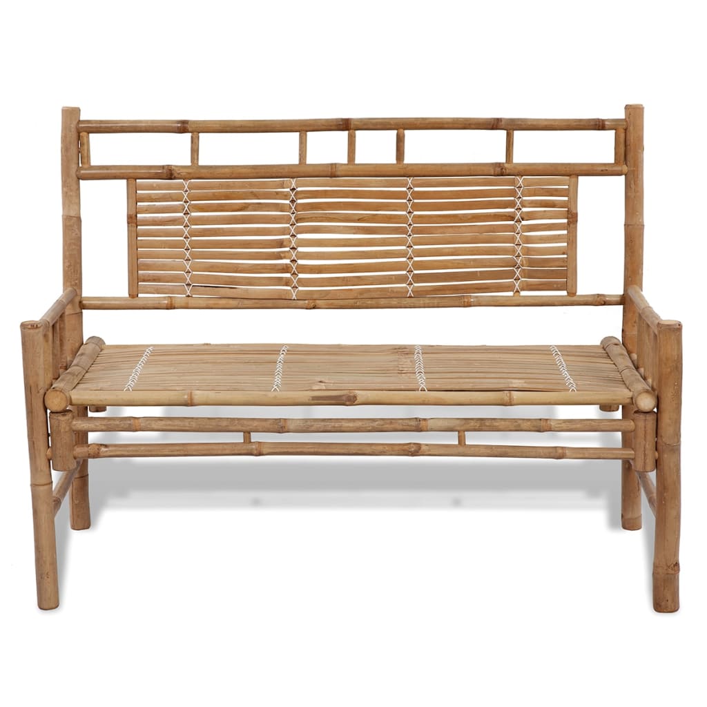 Banc de jardin 120 cm Bambou