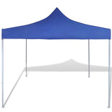 Tente pliable Bleu 3 x 3 m