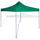 Green folding tent 3 x 3 m