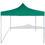 Green folding tent 3 x 3 m