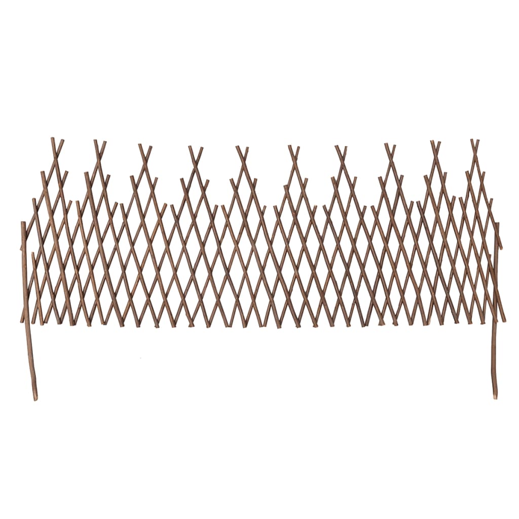 Willow trellis fence 5 pcs