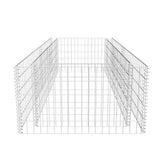 Gabion planter Galvanized steel 180 x 90 x 50 cm