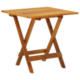 Table de bistro 46x46x47 cm Bois d'acacia massif