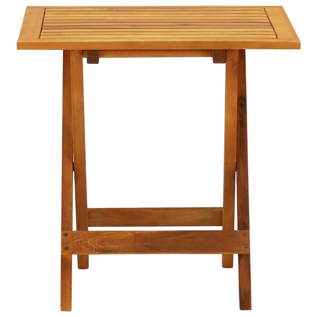 Table de bistro 46x46x47 cm Bois d'acacia massif