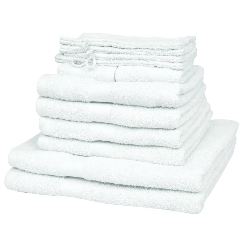 Serviette pour maison 12 pcs Coton 500 gsm Blanc