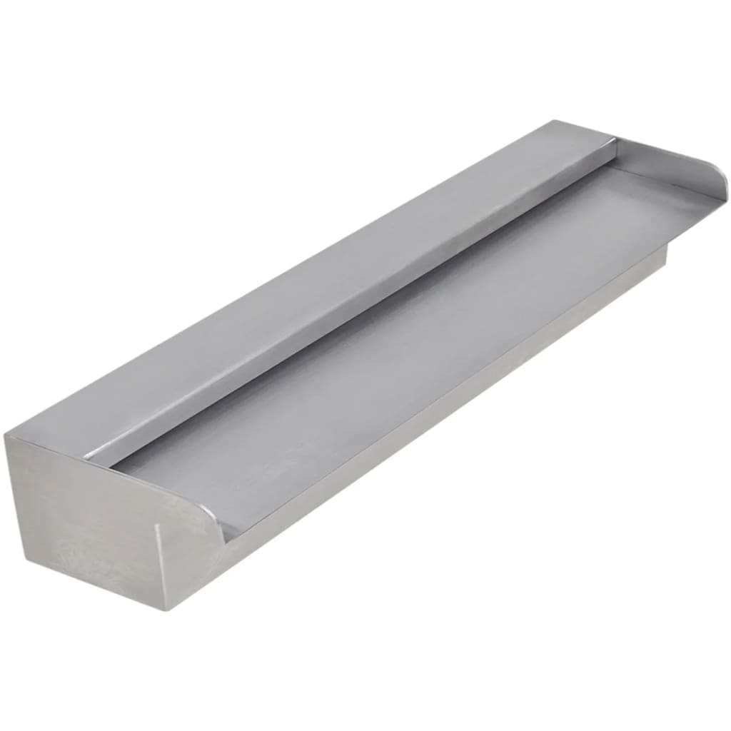 Rectangular water blade 45 cm Stainless steel for swimming pool