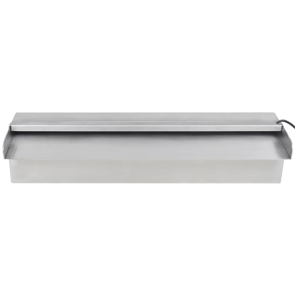 45cm Rectangular LED Water Blade Stainless Steel for Swimming Pool