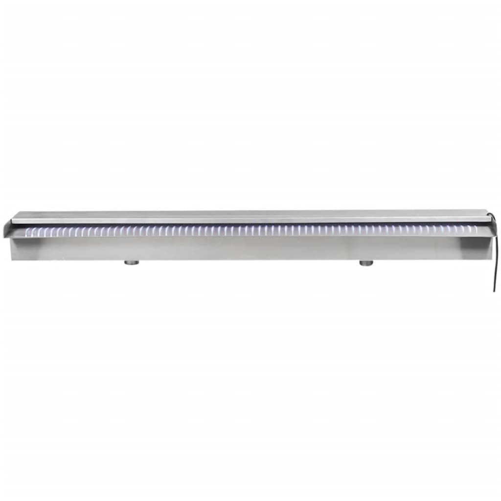 90cm Rectangular LED Water Blade Stainless Steel for Swimming Pool