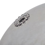 Garden Fountain Sphere with LED Stainless Steel 30 cm