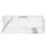 Galvanized animal trap 80 cm