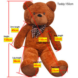 XXL Brown Teddy Bear 135 cm