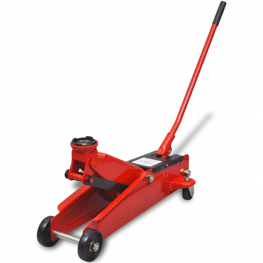 3 Ton Low Profile Hydraulic Floor Jack Red