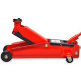 3 Ton Low Profile Hydraulic Floor Jack Red