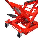 Hydraulic motorcycle / ATV jack 680 kg Red