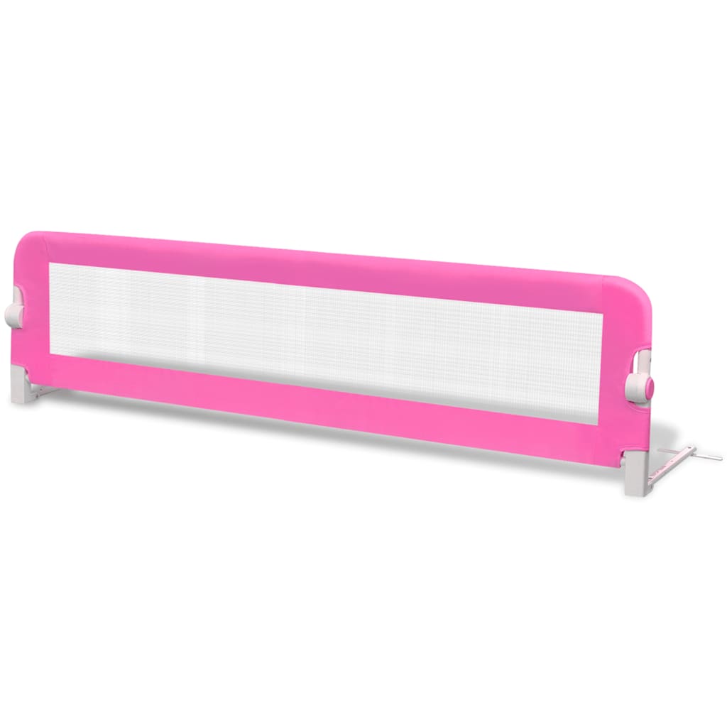 Barrière de lit pour enfants 150x42 cm Rose