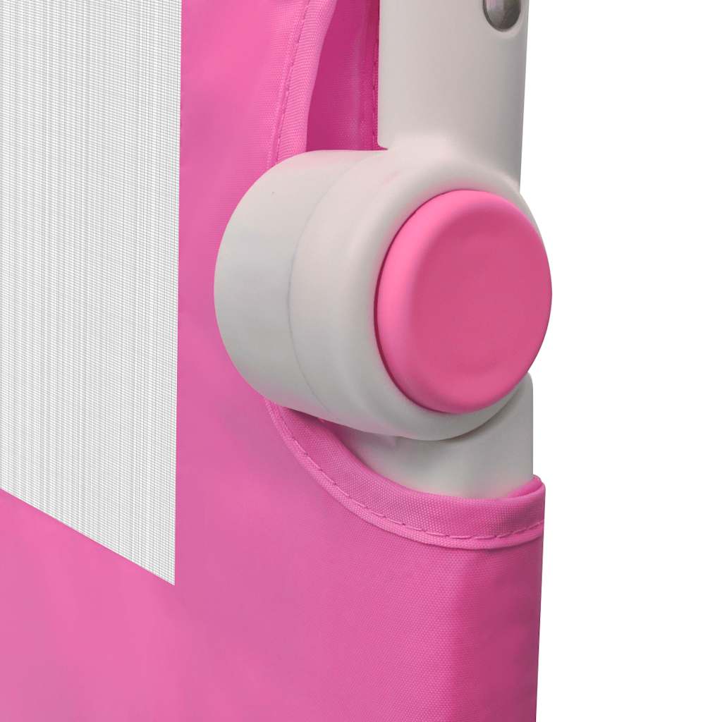 Barrière de lit pour enfants 150x42 cm Rose