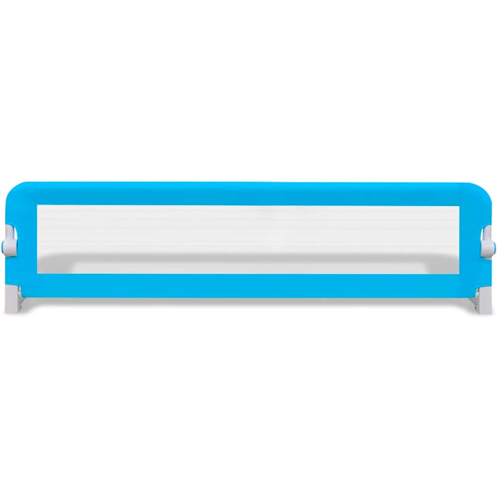 Barrière de lit pour enfants 150x42 cm Bleu