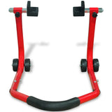 Red Motorcycle Rear Stand