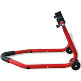 Red Motorcycle Rear Stand