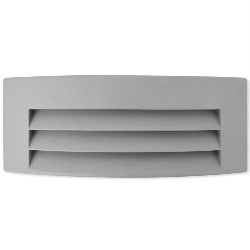 Applique murale extérieure Aluminium Gris