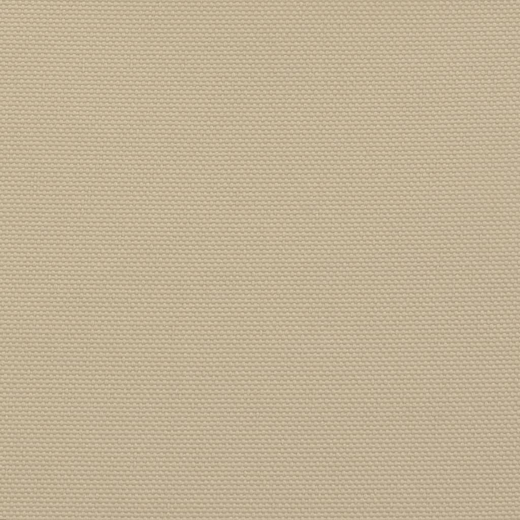 Voile de parasol tissu oxford triangulaire 3,6x3,6x3,6 m beige