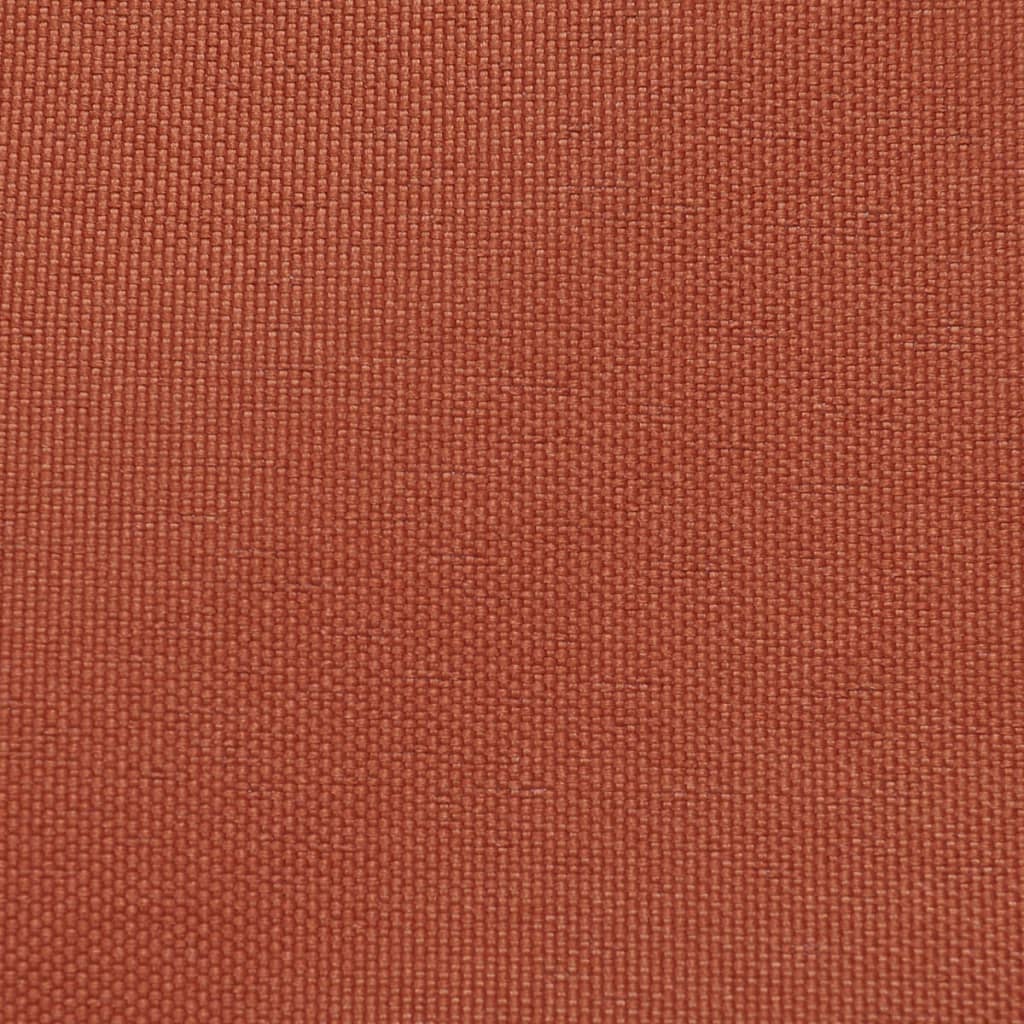 Écran de balcon en tissu Oxford 75x600 cm Ocre marron