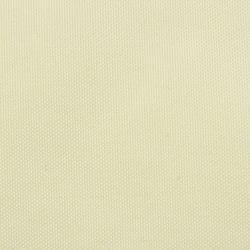 Écran de balcon en tissu Oxford 90x600 cm Crème