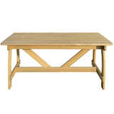 Table de jardin 150x74x75 cm Bois de pin imprégné