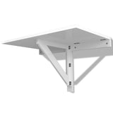 Table murale rabattable Blanc 100x60 cm